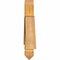 Ekena Millwork Bellingham Rough Sawn Timber Gable Bracket, Western Red Cedar, 36"W x 10"H x 2"D x 4"F, 7/12 Pitch GBW036X10X0204BEL00RWR - alternate 5